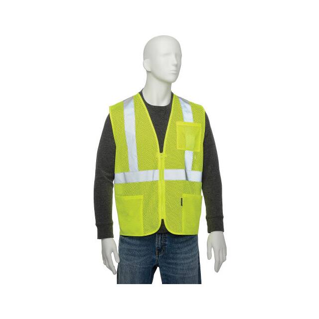 695305 CLASS 2 HI-VIS SAFETY VEST, 2" S