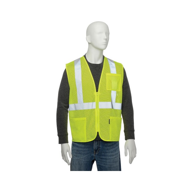 695306 CLASS 2 HI-VIS SAFETY VEST, 2" S