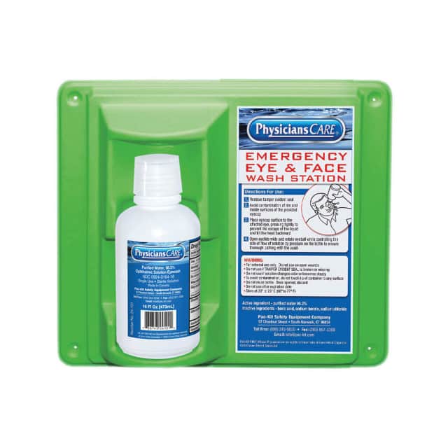B892446 WALL MOUNT EYE FLUSH STATION, SI