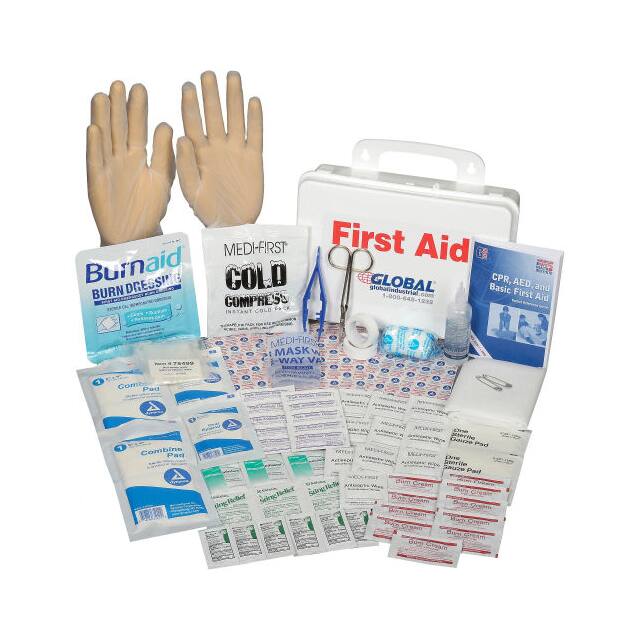 708114 10 PERSON FIRST AID KIT, ANSI CO