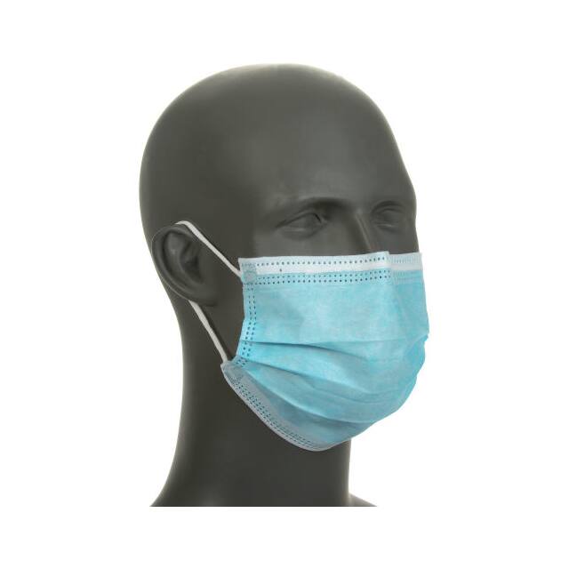 KC-3PLY-99CVD DISPOSABLE FACE MASK W/EAR LOOPS