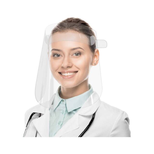 53400 DISPOSABLE FULL FACE SHIELD, NO