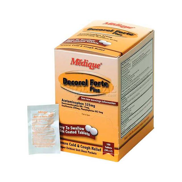 42533 MEDIQUE DECOREL FORTE PLUS, 100/