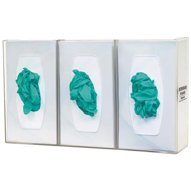 GL300-1214 GLOVE BOX DISPENSER - TRIPLE - D