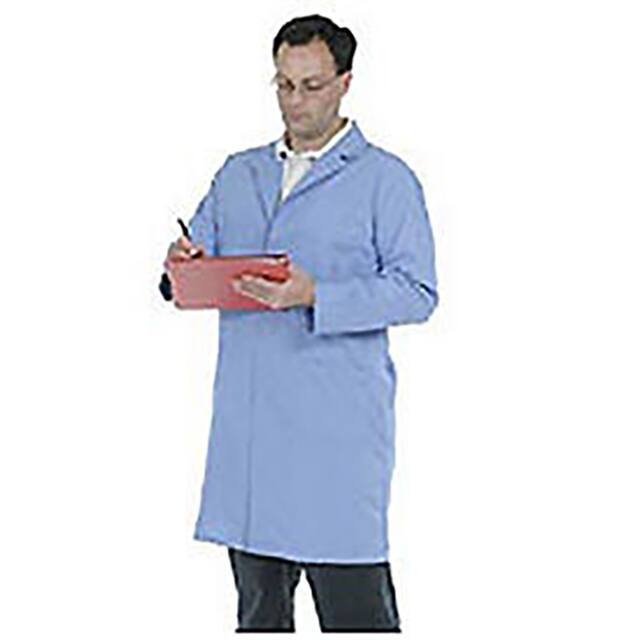 473-S UNISEX MICROSTATIC ESD LAB COAT,
