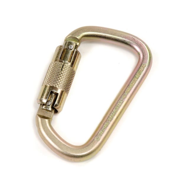 17D-1/ STEEL TWIST-LOCK CARABINER