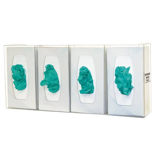 GL040-0111 GLOVE BOX DISPENSER - QUAD - DIV