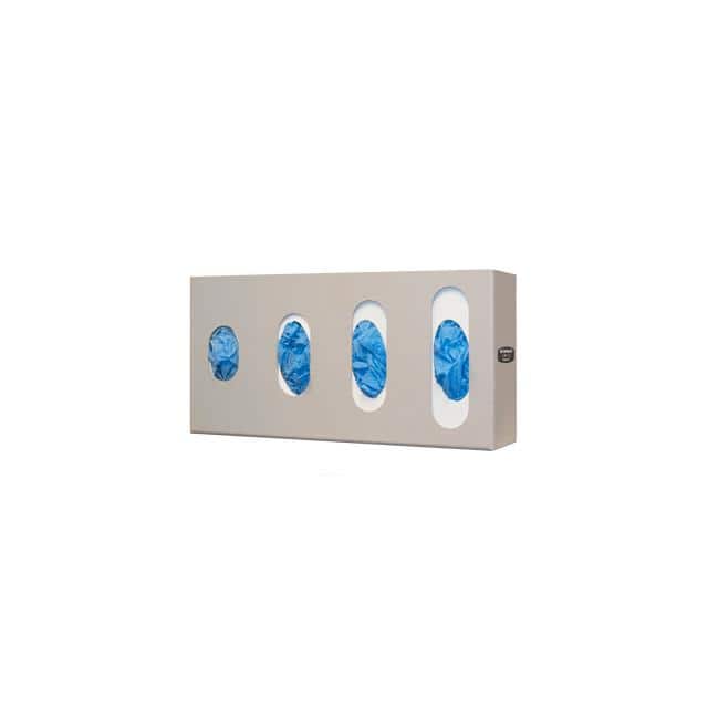 GL045-0212 GLOVE BOX DISPENSER - QUAD - VIS