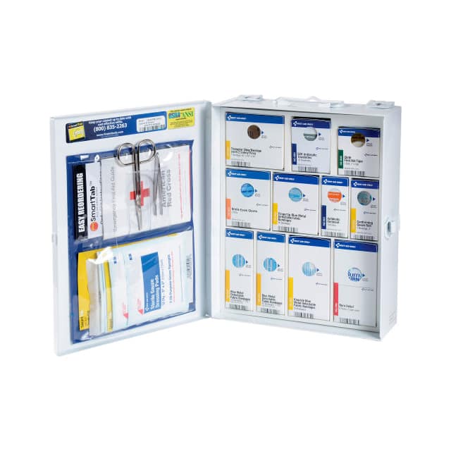 1350-FAE-0103 136 PIECE METAL FIRST AID KIT, M