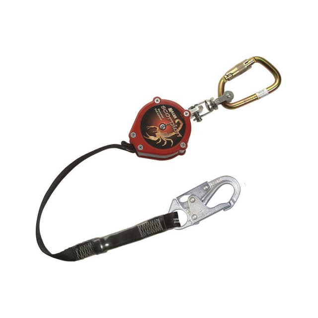 PFL-2-Z7/9FT SCORPION 9'L FALL LIMITER, STEEL