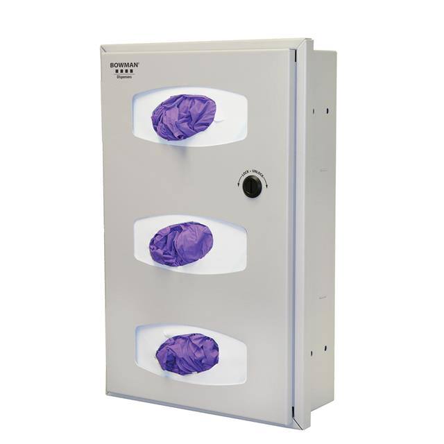 RE301-0012 SEMI-RECESSED - GLOVE BOX DISPEN