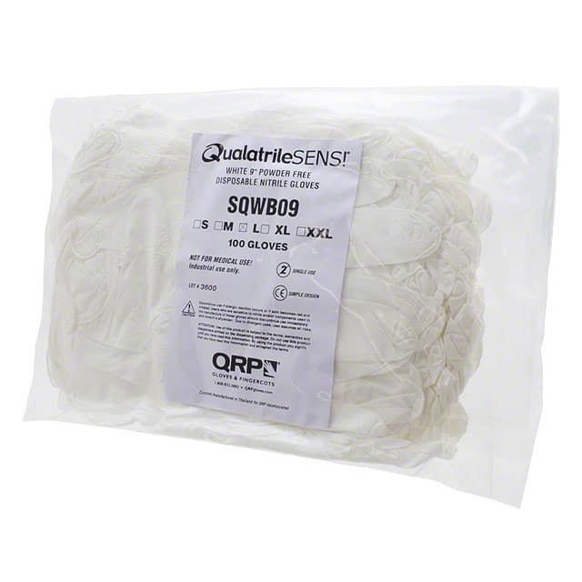 SQWB09 LARGE DISPSBLE GLOVES NITRILE LG 100PC