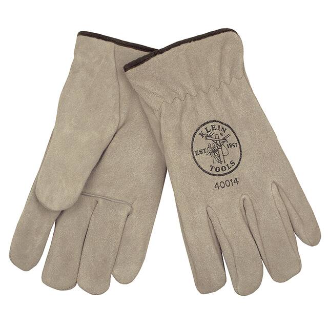 40014 LINED COWHIDE DRIVER'S GLOVES L