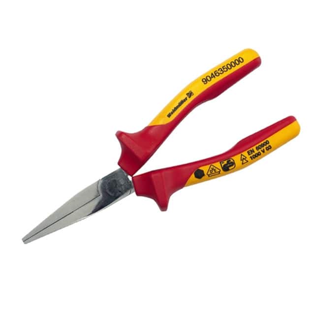 9046350000 PLIERS FLAT NOSE 6.3"