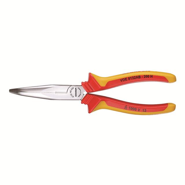 VDE 8132 AB-160 H VDE BENT NOSE TELEPHONE PLIERS W