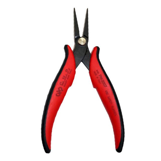 PN-2007 PLIER,LONG FLAT NOSE,SERRATED