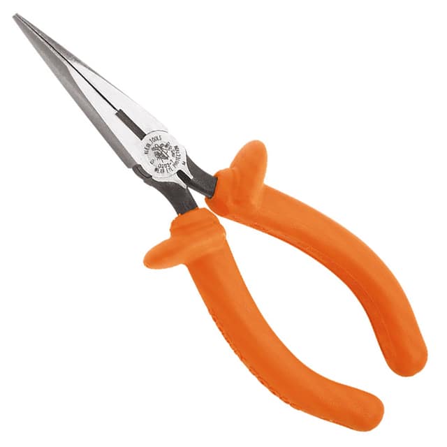D203-6-INS PLIERS STANDARD LONG NOSE 6.88"