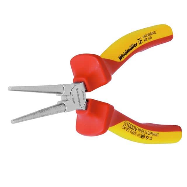 9046360000 PLIERS ROUND NOSE 6.3"