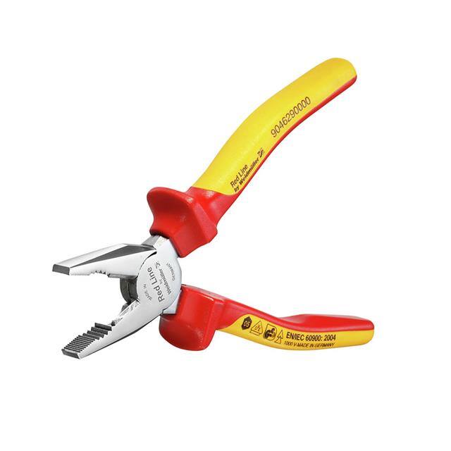 9046290000 PLIERS COMBO FLAT NOSE 7.09"