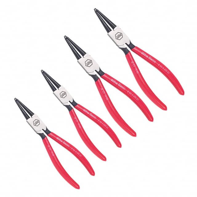 32626 PLIERS SET INTERNAL RING 4PC