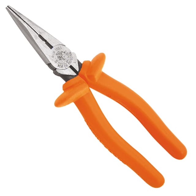 D203-8N-INS PLIERS STANDARD LONG NOSE 8.88"