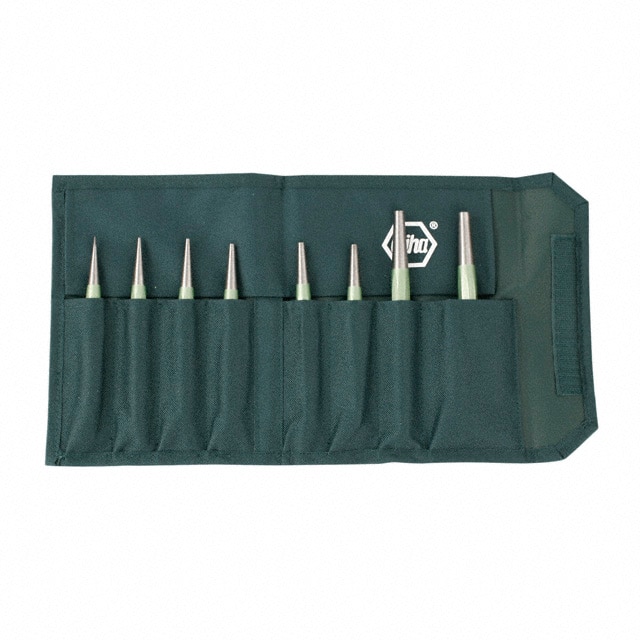 12490 PUNCH PIN TAPER 8PC SET 1MM-8MM