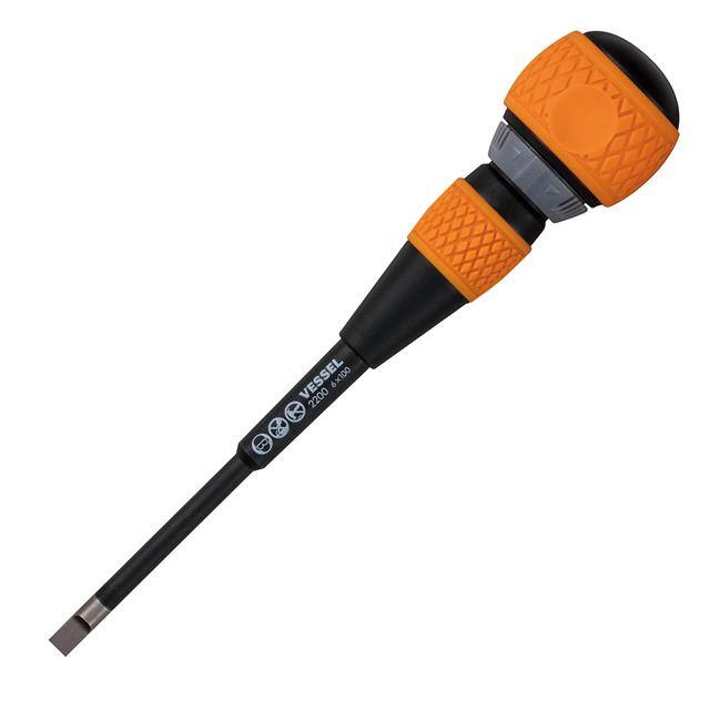 2200S6100 BALL GRIP Ratchet Screwdriver No