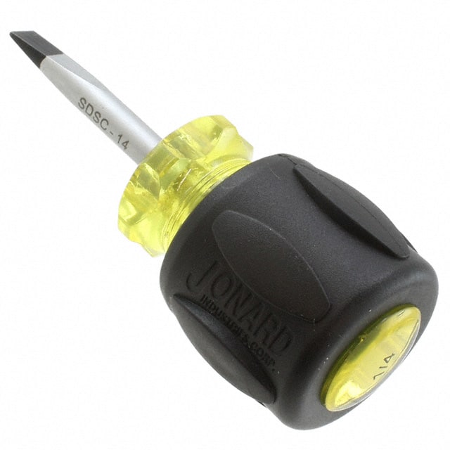 SDSC-14 SCREWDRIVER SLOTTED 1/4" 3.5"