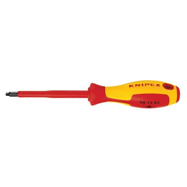 98 12 02 SCREWDRIVER R2 SQ DRIVE 4" SHAFT