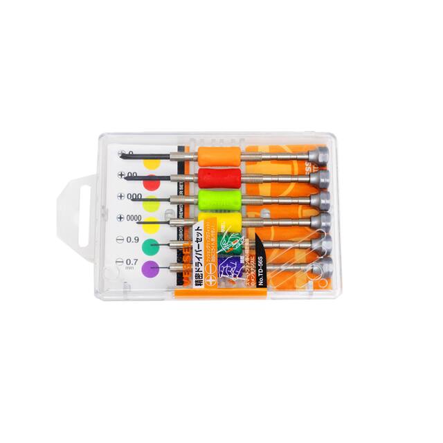 TL2098 SCREWDRIVER SET, 6PC-2 SLOTTED,