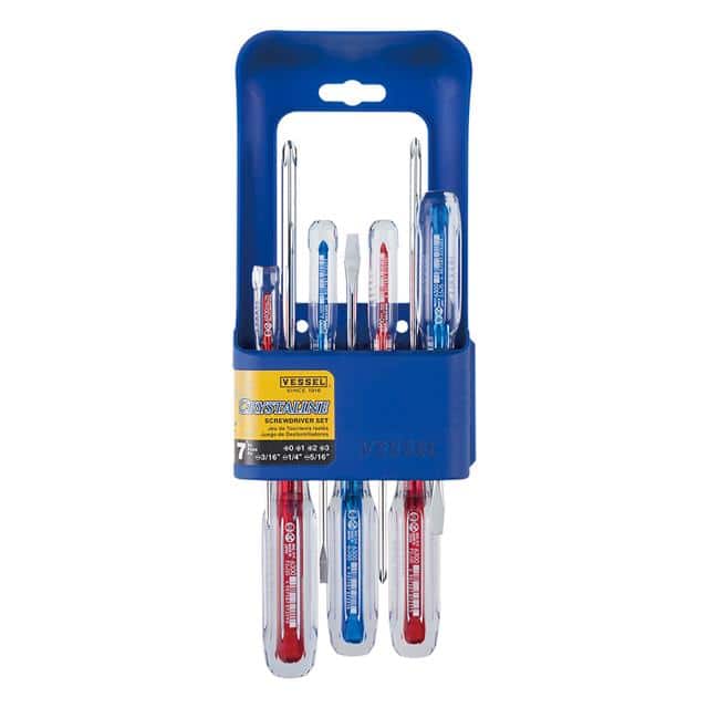 6307HS CRYSTALINE Screwdriver 7PC. Set
