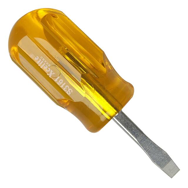 S3161 SCREWDRIVER SLOTTED 3/16" 3.25"