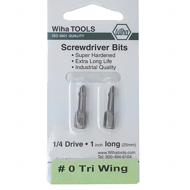 71949 BIT TRI-WING SZ0 0.98" 2/PK