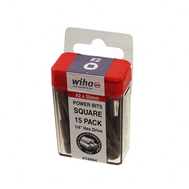 74864 SQUARE POWER BIT #2 X 50MM