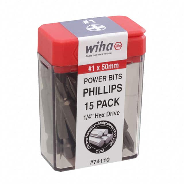 74110 PHILLIPS POWER BIT #1 X 50MM