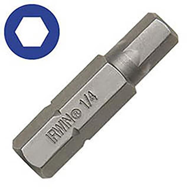 92423 1/8" HEX HEAD INSERT BIT, 1-1/4"