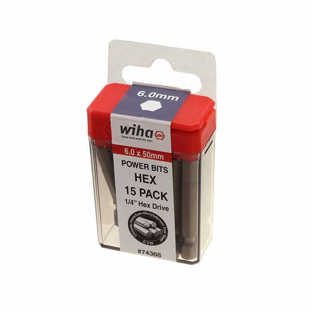 74368 HEX METRIC POWER BIT 6.0 X 50MM