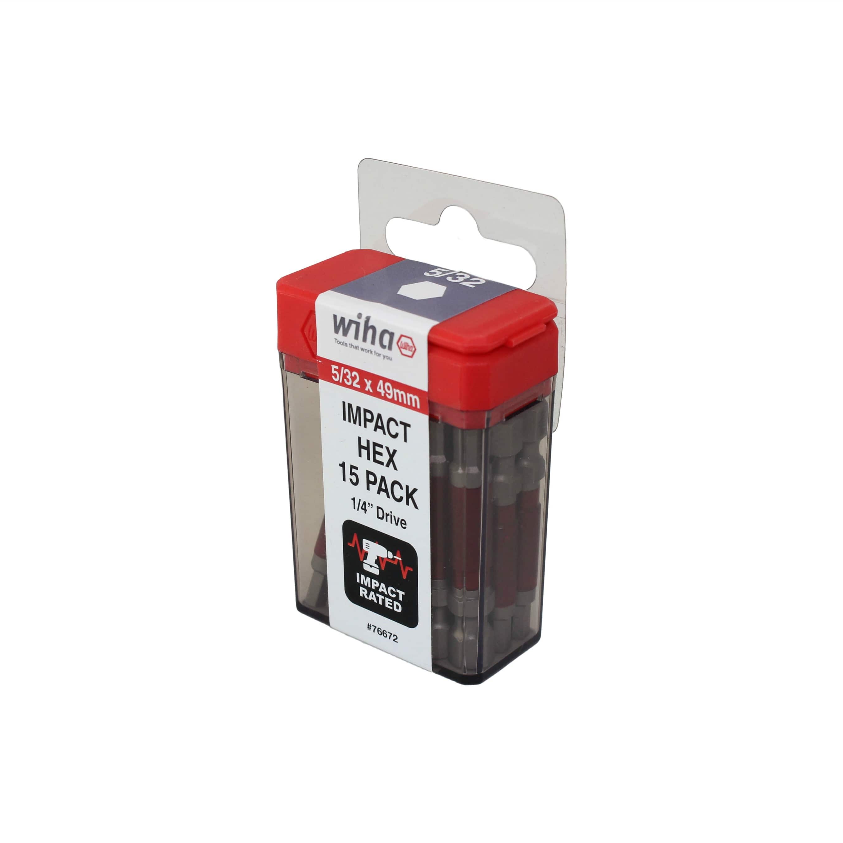 76672 IMPACT POWER BIT HEX 5/32"