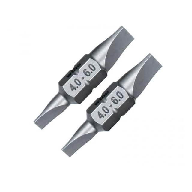 77716 BIT DBL ENDED SLOTTED 4MM 6MM