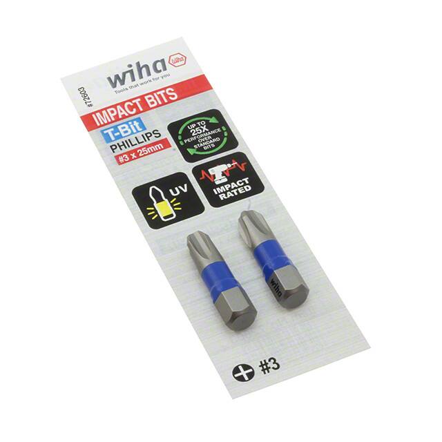 72603 726 T-BIT PHIL PH3X25MM - 2 PACK