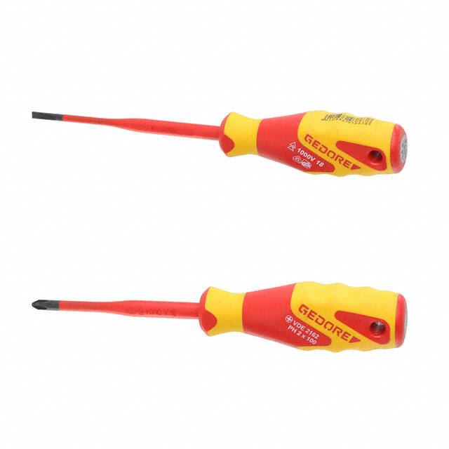 VDE 2162-2172 PH-02 VDE SCREWDRIVER SET SLIM DRIVE 2