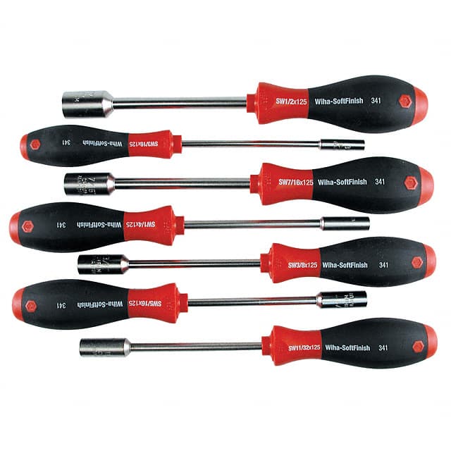 34193 NUT DRIVER SET HEX SOCKET 7PC