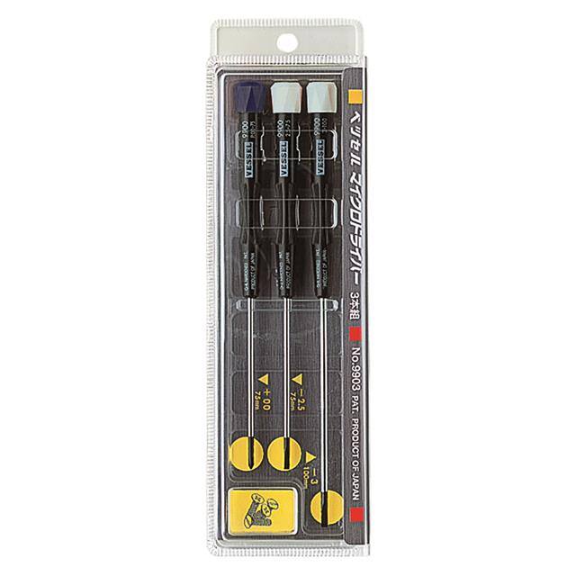 9903E Micro Screwdriver 3PC. Set No.99