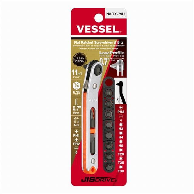 TX79U Low-Profile Flat Plate Ratchet S
