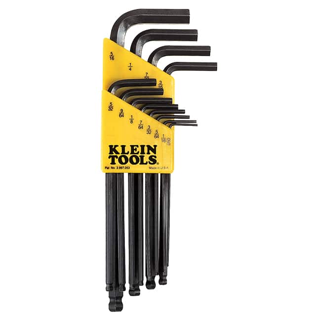 BLK12 HEX KEY SET HEX W/HOLDER 12PC