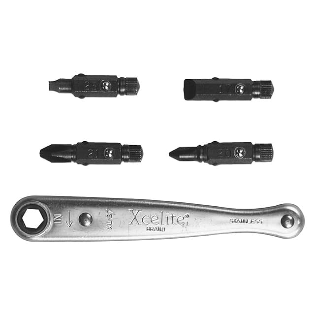 XL75VN BIT SET PHILLIPS W/POUCH 5PC