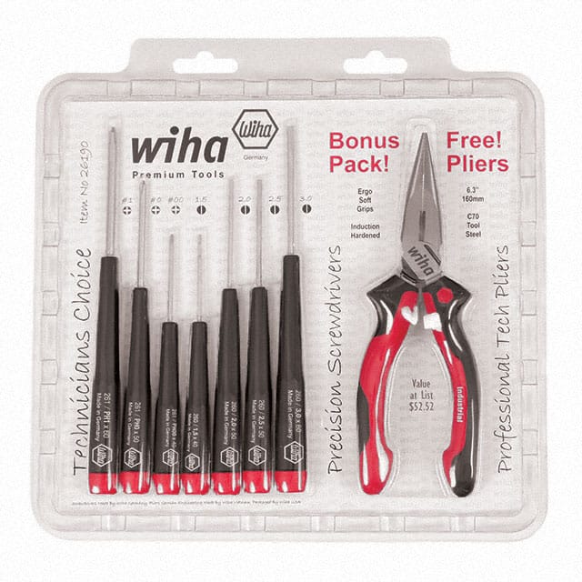 26190 SCREWDRIVER SET PHIL/SLOT 7PC