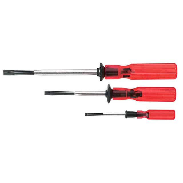SK234 SCREWDRIVER SET SLOT W/POUCH 3PC