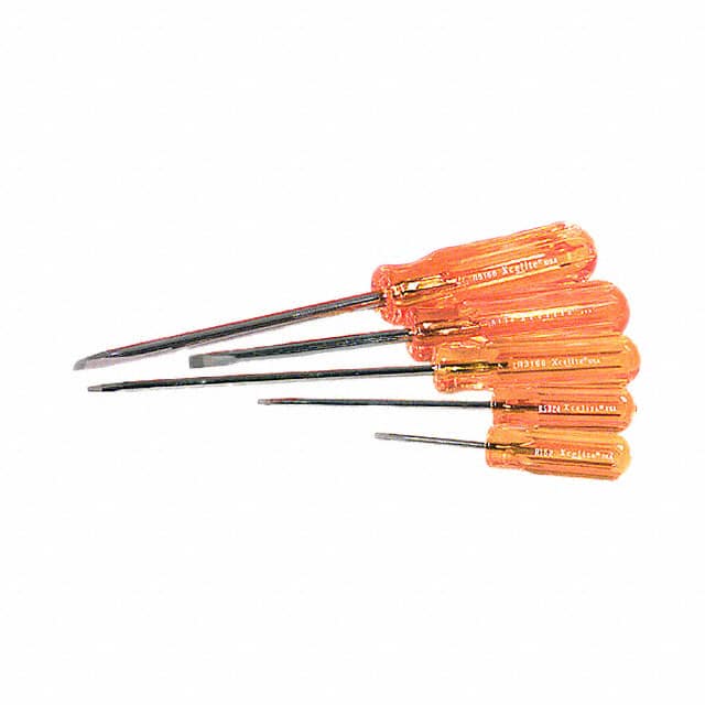 SDR11N SCREWDRIVER SET SLOT W/POUCH 5PC