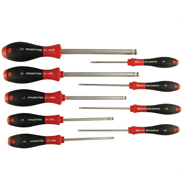 36790 SCREWDRIVER SET HEX 9PC